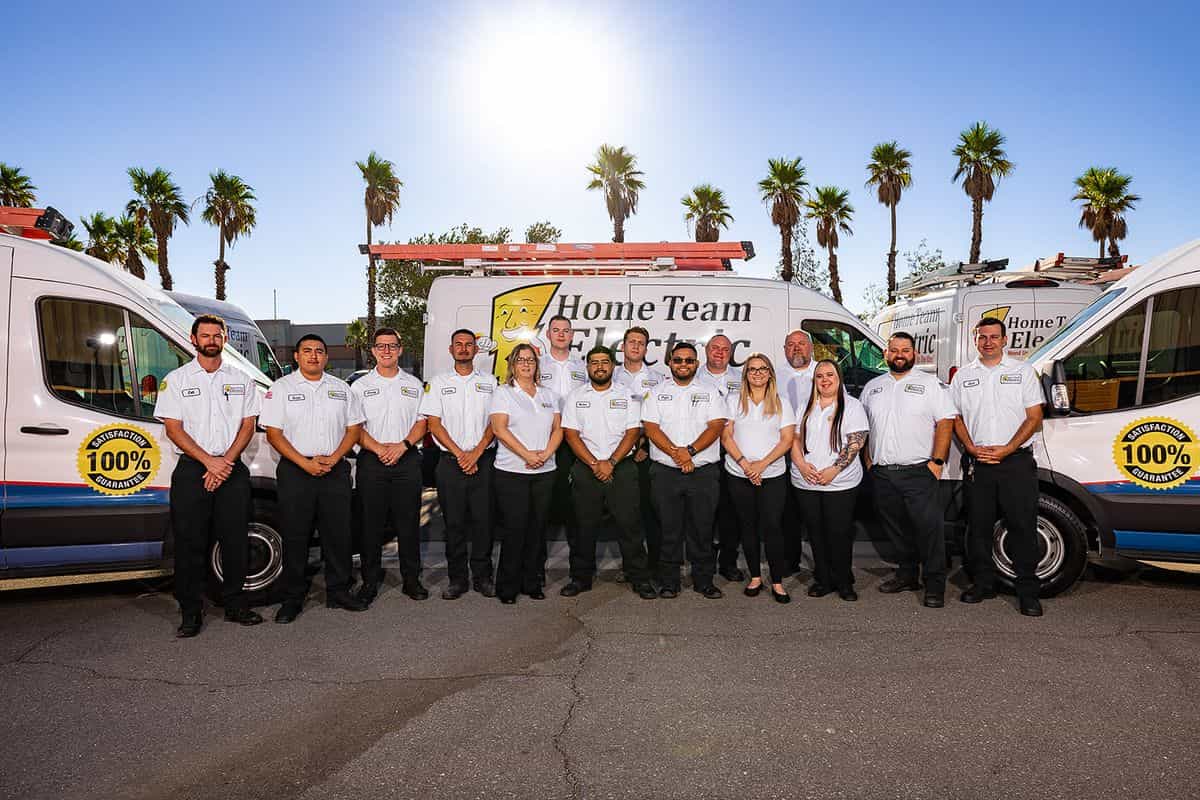 The Home Team Electric team