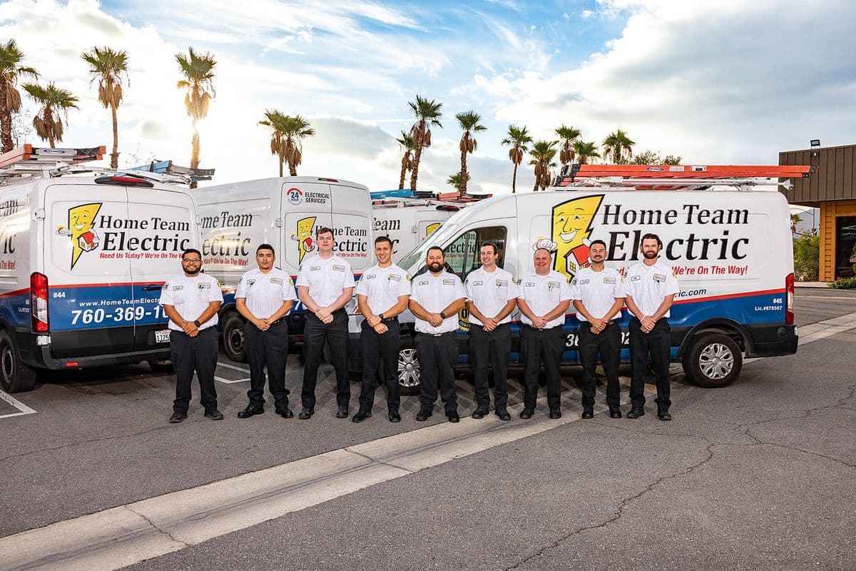 Home Team Electric team members ready to help